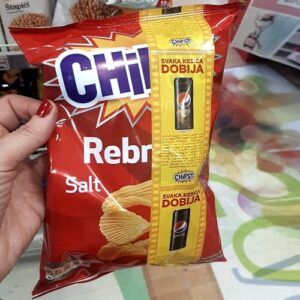 Chipsy rebrasti 90gr slani