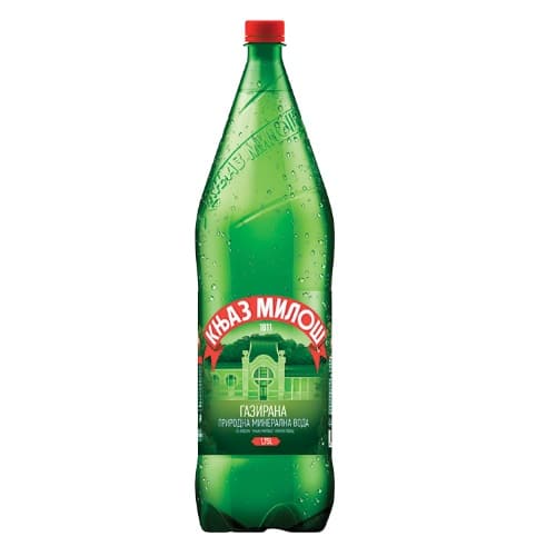 Knjaz Miloš 1.75l gazirana prirodna mineralna voda