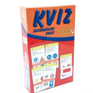 Kviz saobraćajni znaci društvena igra nova Pikom 69732 - Slika 1