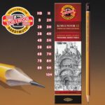 Olovka za crtanje grafitna 9H tvrdoća Koh-I-Noor 1500 NS00109