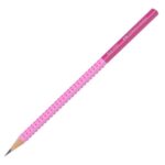 Faber Castell grafitna olovka B Grip 517028 biocolor pink bubalica