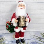 Deda Mraz muzički 45cm crveni peva novogodišnje i božićne pesme 71955