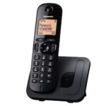 panasonic bežični fiksni telefon crni