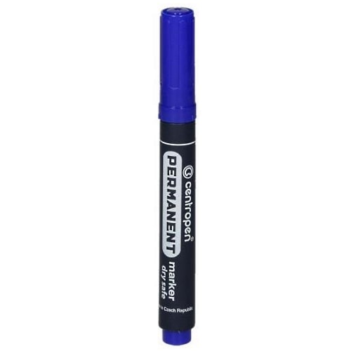 marker plavi debeli