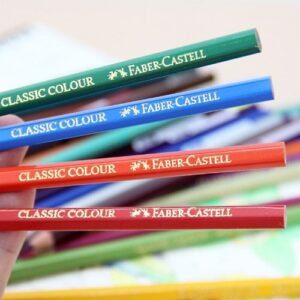 Bojice drvene 60kom Zamak Faber Castell 111260 - Slika 3
