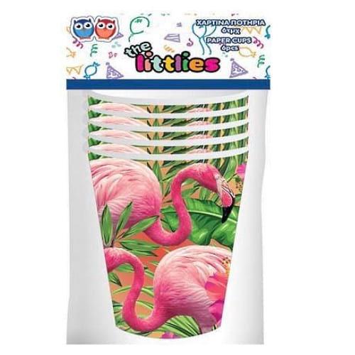Party čaše od papira flamingo