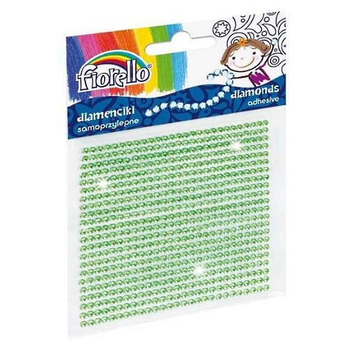 stikeri sa dijamantima zeleni samolepljivi