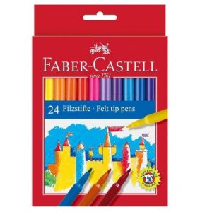 faber castell flomasteri 24komk