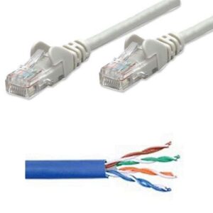 patch utp kabl 7.5m mrežni sivi rj45