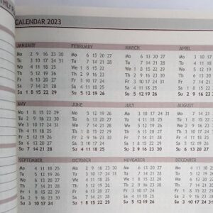 luksuzni rokovnik B5 sa kalendarom
