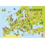 puzzle mapa evrope