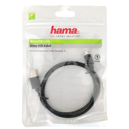 kabl za mobilni micro usb hama bubalica mikro usb kabl za mobilni telefon hama