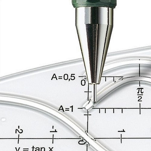 Porte-mine Faber-Castell TK-FINE 9713 0,3mm - Pour Dessin Précis Avec Gomme Et Mines Incluses
