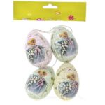 plastična Uskršnja plastična jaja 8cm set 4kom 70974 za uskrs
