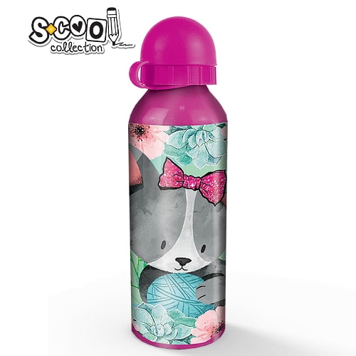 Flašica za vodu aluminijumska Kitty 500ml SC1331 NS29061 2 bubalica aluminijumska flašica za vodu