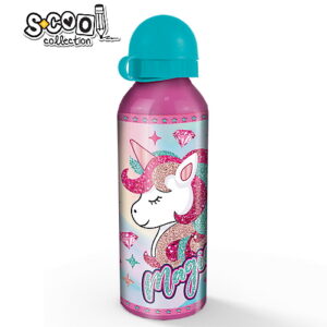 aluminijumska flašica za vodu 400ml unikorn