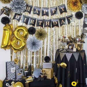 Folija balon broj 1 60cm zlatni UNL-1435 - Slika 3