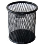 žičana čaša za olovke crna