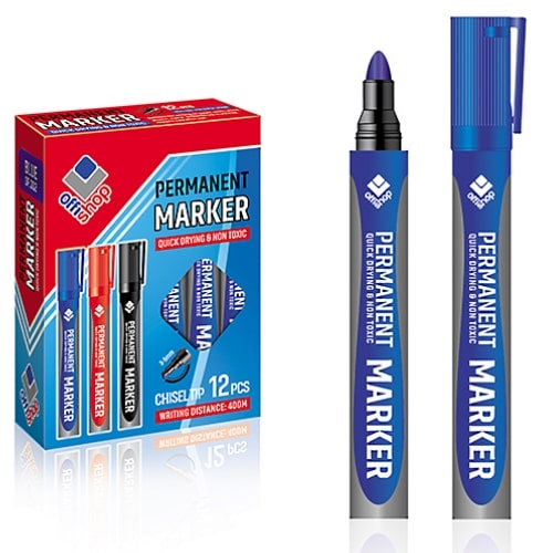 permanentni marker plavi obli vrh