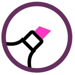 roze tekst marker kosi vrh Octopus