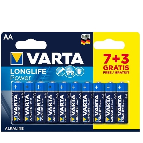 Varta AA LR6 1.5V alkalne baterije Loglife Power bubalica Varta baterija AA LR6 alkalna