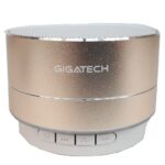 Bluetooth zvučnik zlatni 6.8×4.7cm Gigatech BT-797 USB FM radio micro SD bubalica