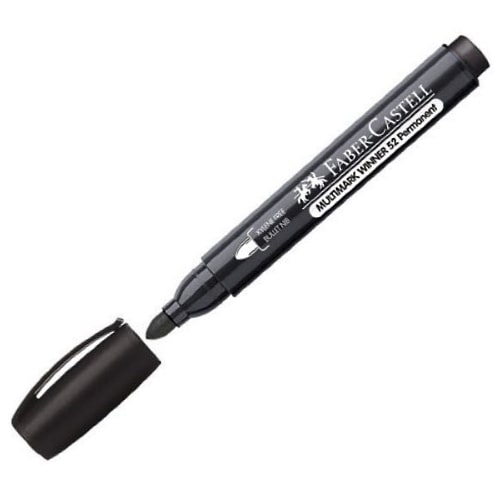 Marker permanenti crni FAber Castell