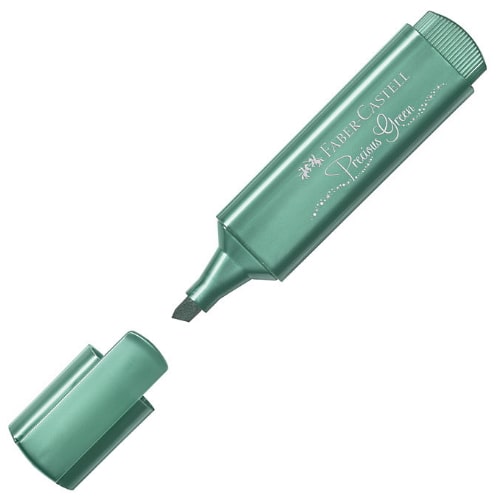 Signir metalik zelena Faber Castell