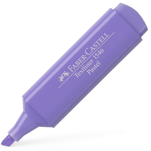 Faber Castell flomaster textliner 46 ljubičasta pastel 154656 bubalica signir pastelno ljubičasta Faber Castell