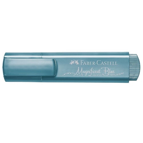 Signir metalik plava Faber Castell