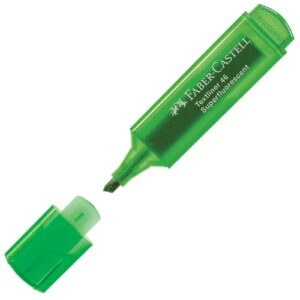 Fluoerescentni signir zelena Faber Castell