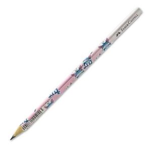 Faber Castell grafitna olovka Monster triangular roze