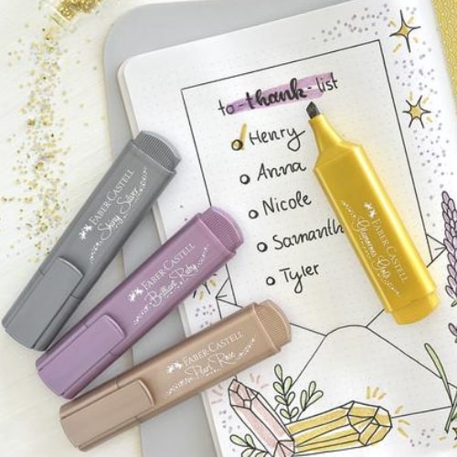 Signiri metalik set 4kom Faber Castell