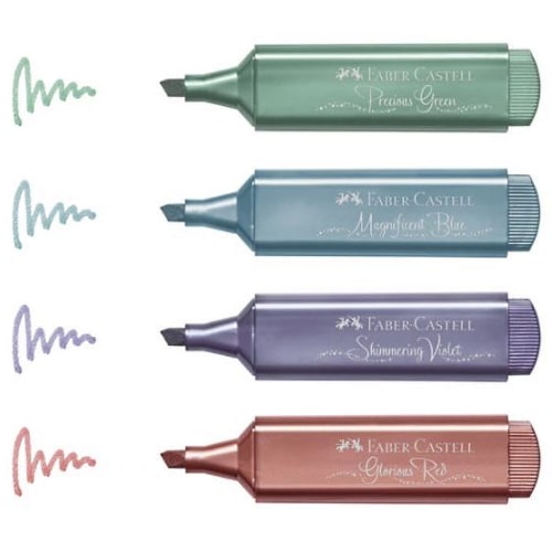 Signiri metalik set 4kom Faber Castell