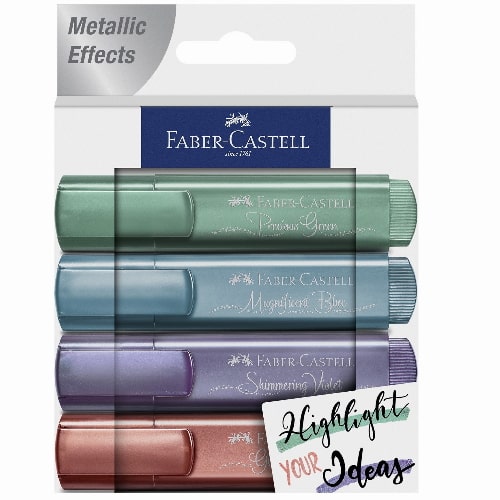 Signiri metalik set 4kom Faber Castell