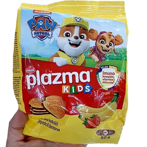 Plazma kids jagoda i banana