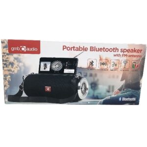Zvučnik bluetooth prenosivi crni Gembird SPK-BT-17 handsfree 2x5W FM USB SD AUX