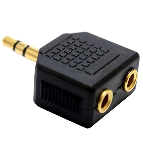 adapter bananica na dve bananice stereo