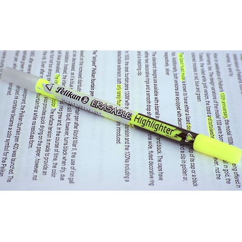 Textmarker žuti i brisač Pelikan