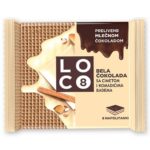 Loco napolitanke bela čoklala cite badem preliven mlečnom čokoladom