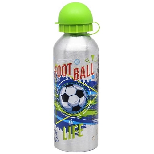 Flašica za vodu aluminijumska Fudbal 500ml