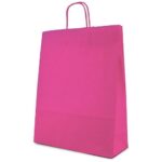 Ukrasna kesa pink papirna srednje veličine 26x12x35