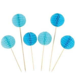 Party-dekorativne-loptice-6kom-plave-Honeycomb-Ball-Pick-UNL-1422-95651-bubalica