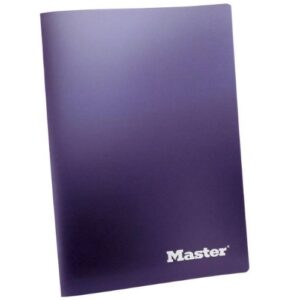 Sveska sa plastičnom koricama u boji Master