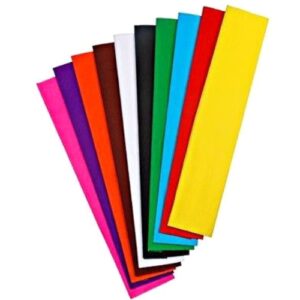 Krep papir miks 10 boja pakovanje 540025