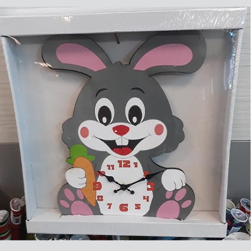 Zidni sat dečiji zec 35cm 1016007