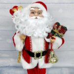 Deda Mraz 45cm crvena novogodišnja figura 71942 2 bubalica