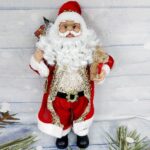 Deda Mraz figura 60cm crveno zlatni 74695 3 bubalica