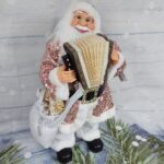 Deda Mraz roze 60cm sa harmonikom muzički 74690 2 bubalica
