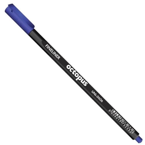 Lajner-0.4mm-plavi-Fineliner-Octopus-UNL-0606-86121-bubalica